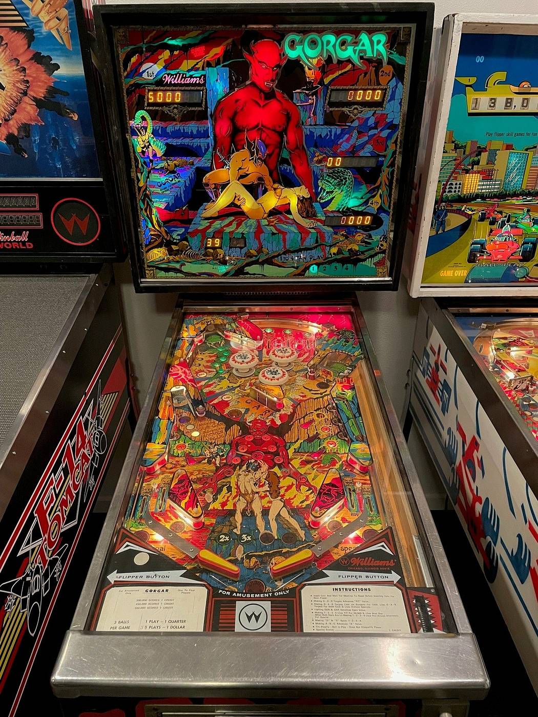 13 Totally Radical 1970s Era Williams Pinball Machines
